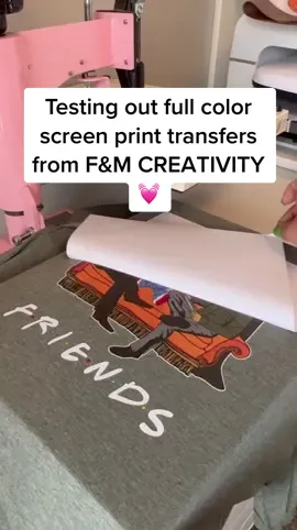 Thanks amiga @creativity.fm for sending me these to try out! 💓 Halloween szn is almost here guys! Check her out #smallbusinessowner #supportsmallbusinesses #screenprinttransfers #screenprintvendors #amigassupportamigas 