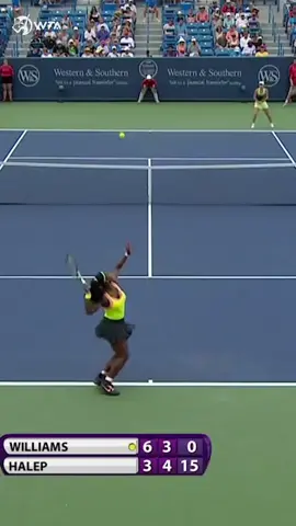 Just 4 straight unreturnable serves from Serena 🥱 (@wta) #tennis #serenawilliams 