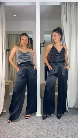 Provador duplo de hoje com as nossas calças 🫶🖤 #provador #lojaderoupasfemininas #lookdodia #foryou 