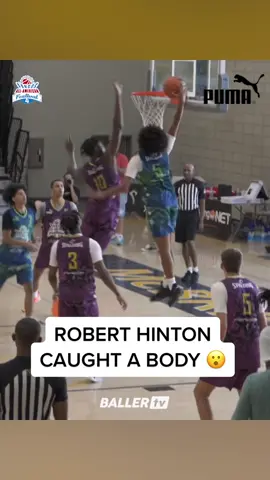 Don’t jump with Robby! 😤 @robby_hinton #dunk #basketball #poster #headtaps #fyp #fypシ #aaubasketball #sports #xzybca 