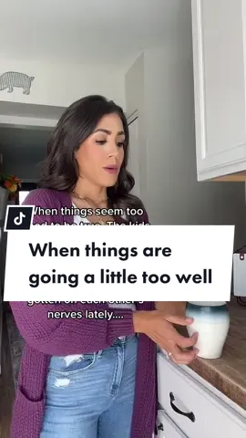 Who else gets suspicious starts to feel uneasy?! 😂 #parents #MomsofTikTok #husbandwife #fypシ #parentinghumor #marriedlife #husbandwifecomedy 