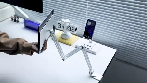 Arm kẹp đỡ ipad máy tính bảng xoay 360 cao cấp P60