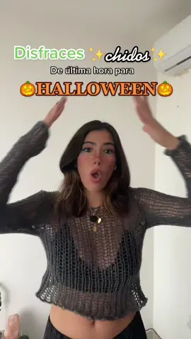Puede ser en grupo o solo✨ #halloween #halloweenlook #costumeideas #Halloween2022 #halloweencostumes #halloweencostumeideas #parati