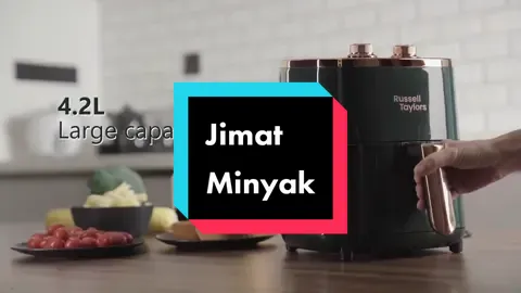 Bila guna air fryer ni,rasanya lagi rangup dari goreng guna minyak.kalau tak,asyik serap minyak je🙈 #IniStyleKita #fyp #fypシ #russelltaylor 