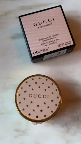 New Gucci De Beaute Luminous matte powder blush ❤️#guccibeauty #gucciblush @guccibeueaty @gucci 