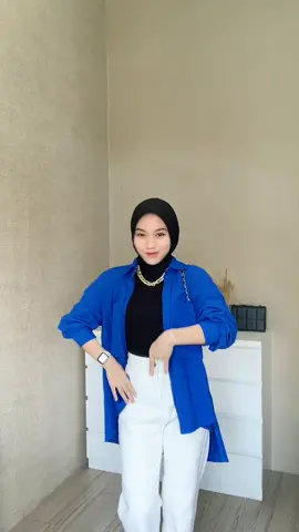 Kecanduan lagu ini shirt oversize @Wearing Devina link no.341✨