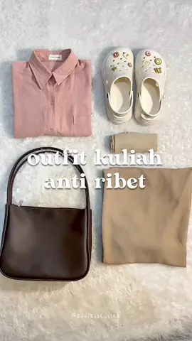 outfit kuliah aku hari inii🌸🕊 #shopeehaul #outfitinspo #ootdkuliah #fyp 