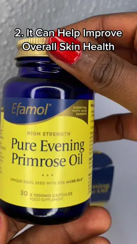 I’ve heard so much about the evening primrose oil that I had to add it to my list of supplements. You should do so too it’s really wonderful 🥰🥰
