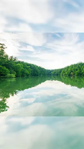 #140 Landscape Wallpaper ️☕️☕️  #animation #hinhnendong #trend #background #free  #wallpaper #asmr #relax #thugian #lake #honuoc 