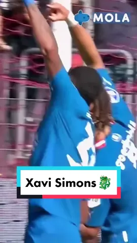 Corsa da metà campo palla al piede, rete ed esultanza stile Dragonball‼️⚽🥅 @Xavi Simons @psv @Eredivisie #xavisimons #Eredivisie #football #psv #gol #eurogol #foryou #perteee #TikTokcalcio #TikTokItalia #calcio #reels #molafootball #Mola