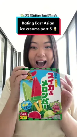 Replying to @biteswithlily Rating East Asian ice creams part 5 🍦🍉🍈🍩 #icecream #asianicecream #ratingasianicecream #ratingfood #mukbang #asmr #japaneseicecream #koreanicecream 