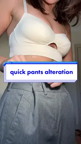 a little menswear moment today 😌 #sewing #quickalterations #easysewing 