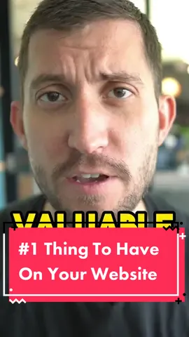 #1 thing all businesses need on their website #SmallBusiness #marketingtips #LearnOnTikTok #smallbusiness #contentcreator #leadgen
