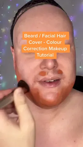 This isn’t just for drag ❤️ #beardcover #colourcorrector #colourcorrection #colorcorrection #colorcorrector #dragqueen #dragqueenmakeup #makeup #makeuptutorial #colorcorrectionhair #mua #orangeconcealer #makeuphacks #makeuprevolution 