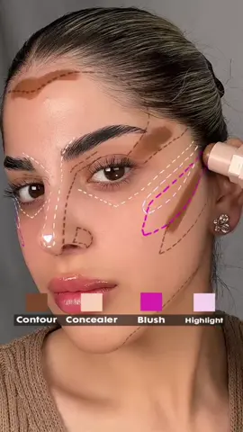 The perfect contour filter🤩 Yes or No? @helinndoski #fyp #foryou #foryoupage #makeup #contour #makeuptutorial 