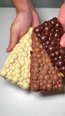 BUBBLE CHOCOLATE 😍🍫🫧 #bubble #bubblechocolate #cioccolato #dolcicreazioni