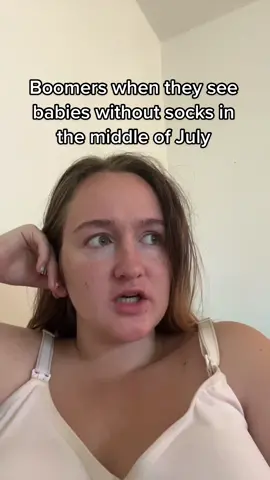 Sorry my baby’s not wearing socks in 90 degree weather 🙄🙄 #momlife #parenting #momhumor