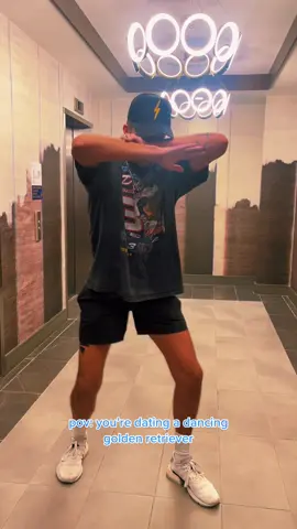 my personal emotional support dog #dancingqueen #goldenretrieverenergy #fyp 