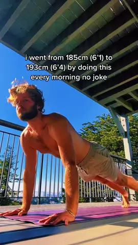 Want to grow taller? Want better posture? Get taller with me. #yoga #yogaflow #yogadao #yogagirl #thin #tall #taller #grow #growth #growtaller #growtall #height #gainheight #shortpeopleproblems #shortpeople #tallpeople #tallman #yogi #yogatok #yogawithmax #yogateacher #yogainstructor