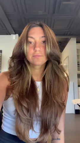 Layers are exactly what i needed #haircut #hairtok