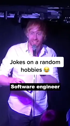 Jokes on random hobbies 😂 #jokes #oneliners #funny #haha #lmao #standup #comedy #comedian #gags #standupcomedy #puns  #viralvideo 