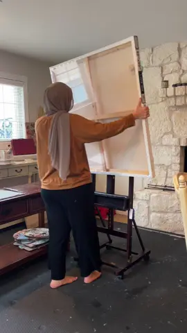 Preparations 🖼 #painter #canvas #foru #artist #oilpainting 