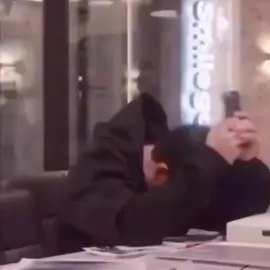 kdrama guy looking on phone blushing laughing internet love ldr korean reaction meme 