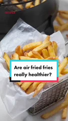 Pro tip: Try making air-fried fries from scratch. It'll have fewer calories than processed fries. #cnainsider #fries #airfryer #cooking #potato #LearnOnTikTok #Foodie 