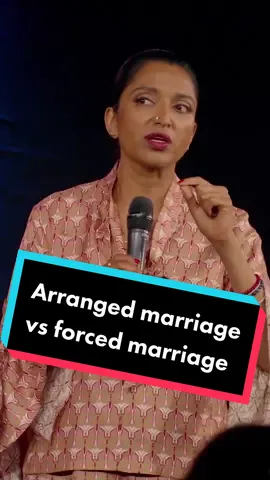 Sindhu Vee proving there is choice in arranged marriages. #sindhuvee #standupcomedy #sohotheatre #soho #comedy #arrangedmarriage #forcedmarriage #marriage #relationships  Watch her full special now on Amazon Prime Video Uk.