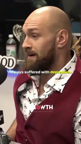 Tyson Fury Opens Up About Depression. #depressionanxiety #tysonfury #gypsyking #material #anxiety #mind #suffering #MentalHealth #mentalhealthmatters