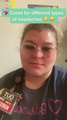 Let me educate you besties! 🤗 #headache #migraine #headacherelief #lvn #lpn #nurse #nursesoftiktok #nursetok #educate #ouch