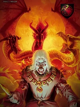 The Prince Who Thought He Was a Dragon #asoiaf #gameofthrones #houseofthedragon #asoiaftiktok #asongoficeandfire #asoiafedit #housetargaryen #aeriontargaryen #brightflame #aerionbrightflame