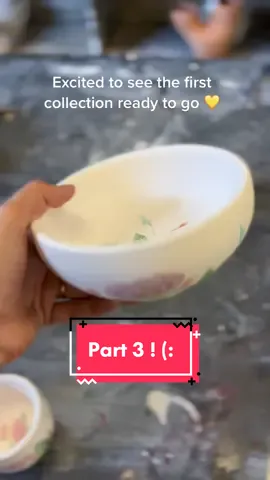 They came out perfect from the first firing 🔥 Now glaze and oven again 😍 It is so close of the final result #pottery #bowl #workinprogress #ceramicartist #porcelain #china #handmade #painting #art #SmallBusiness #MadeWithLove #presentideas 