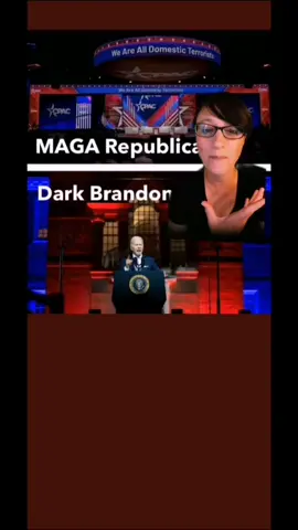 The MAGA crowd that president Biden called out in his speech were offended ..when they make it their mission to offend people.  🤦‍♀️#trending #viral #biden
