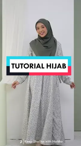 Cantik banget nih pakai Salwa Malay 😍🥰 #naishahijrahgamis #naishaofficial #hijabtutorial #hijabitiktok #tutorialsegiempat #naishaofficial 