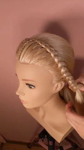 Braided headband #easyhairstyles 