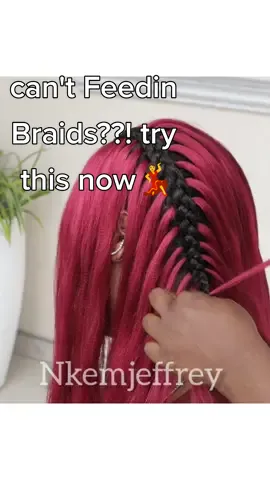 #feedinbraids #nkemjeffrey #tiktokhairstyle #braids #tiktokbraids #fypsounds #feedinbraidsfreestyle