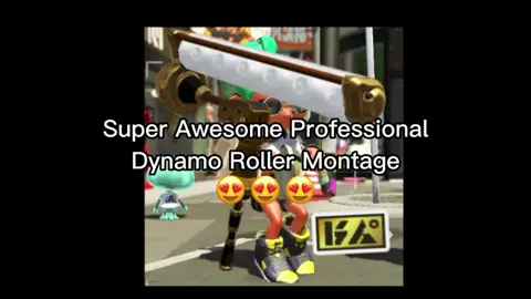 THE AUDIO KEEPS BREAKING HELP ME #splatoon3 #splatoon #fyp #dynamo #roller