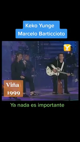 #kekoyunge #marcelobarticciotto #yanadaesimportante #festivaldeviñadelmar #1999 #chiletiktok #chilememe #chilenosychilenas #cantante #viñadelmar #quintavergara #vina #festivaldevinachile 