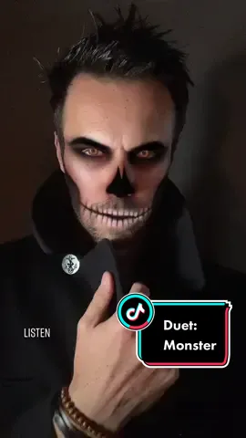 Duet your monster with me! Did you hear me at the end? #monster #pov #trend #fyp #halloween #duet #VoiceEffects