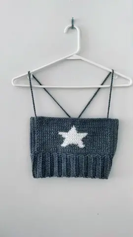 stargirl top by @jqnie 🌃⭐️ #crochet #crochettok #star #stargirl #pinterest #aesthetic