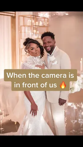 You know that we gone be extraaa🔥✨📸 #weddingtiktok #bridesoftiktok #relationshipgoals #couplesgoals #wifelife