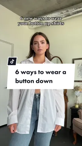sharing 6 MORE ways to wear a button down tomorrow 🤯 can you tell i get a lot of use from this shirt? #waystowearashirt #howtostyleashirt #whitebuttondown #styleyourbuttondown #waystowearit #easyoutfitideas #fallfashion2022 #coastalgrandmotherfall #classicoutfitinspo #denimoutfitideas #canadianstyleblogger #canadianfashioninfluencer 