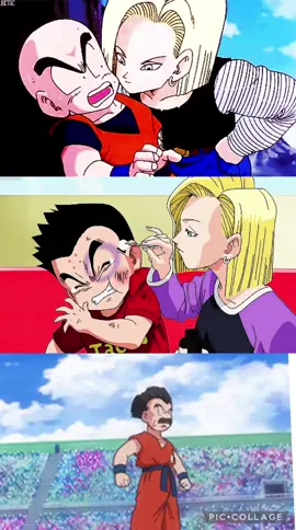#android18 #krillin #dragonballz #dragonballsuper #dragonballgt 