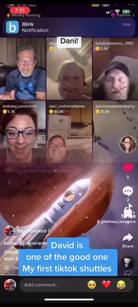 #goodone #fyp #tiktokshuffle #firstgift David lane is one of the good ones. Thank you so much for my first tiktok shuttle wow I screamed so loud 