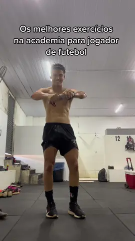Os melhores exercícios na academia para jogador de futebol #dicas #gym #treinonaacademia #corporeribeiraopreto 