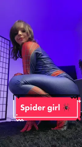 Spider girl 🕷 .. ⚠️ FAKE BODY ⚠️ #dance #spidergirl #cosplay 