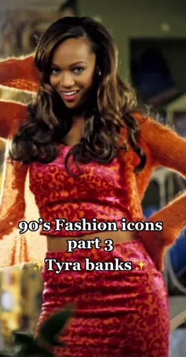 Tyra banks serving looks from day 1🚀 #foryou #vintageclothing 