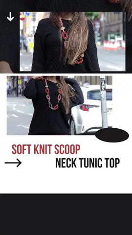 Soft Knit Scoop Neck Tunic Top #foryoupage #foryou #viralshorts #clothes #fashionstore #clothesshopping #shopping #trend