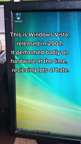 Windows Vista in 2022! #fyp #foryoupage #Tech #techtok #Windows #windowsvista #vista #foryou